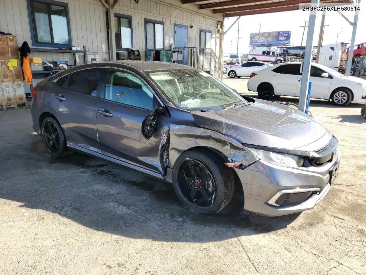 2HGFC2F6XLH580514 2020 Honda Civic Lx