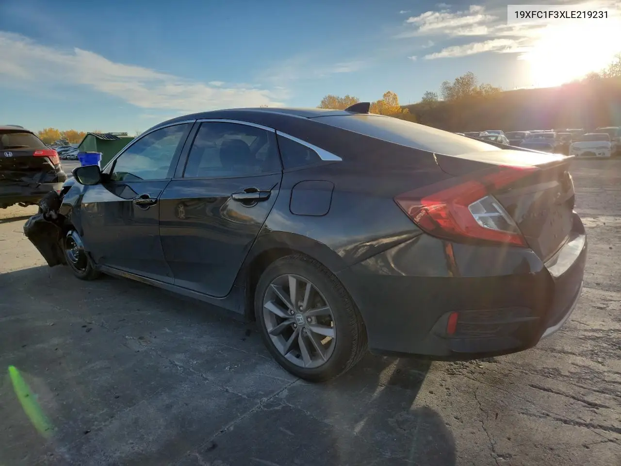 19XFC1F3XLE219231 2020 Honda Civic Ex