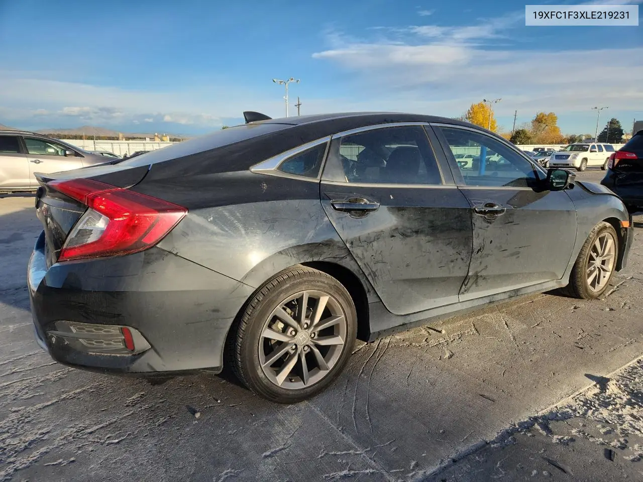 19XFC1F3XLE219231 2020 Honda Civic Ex