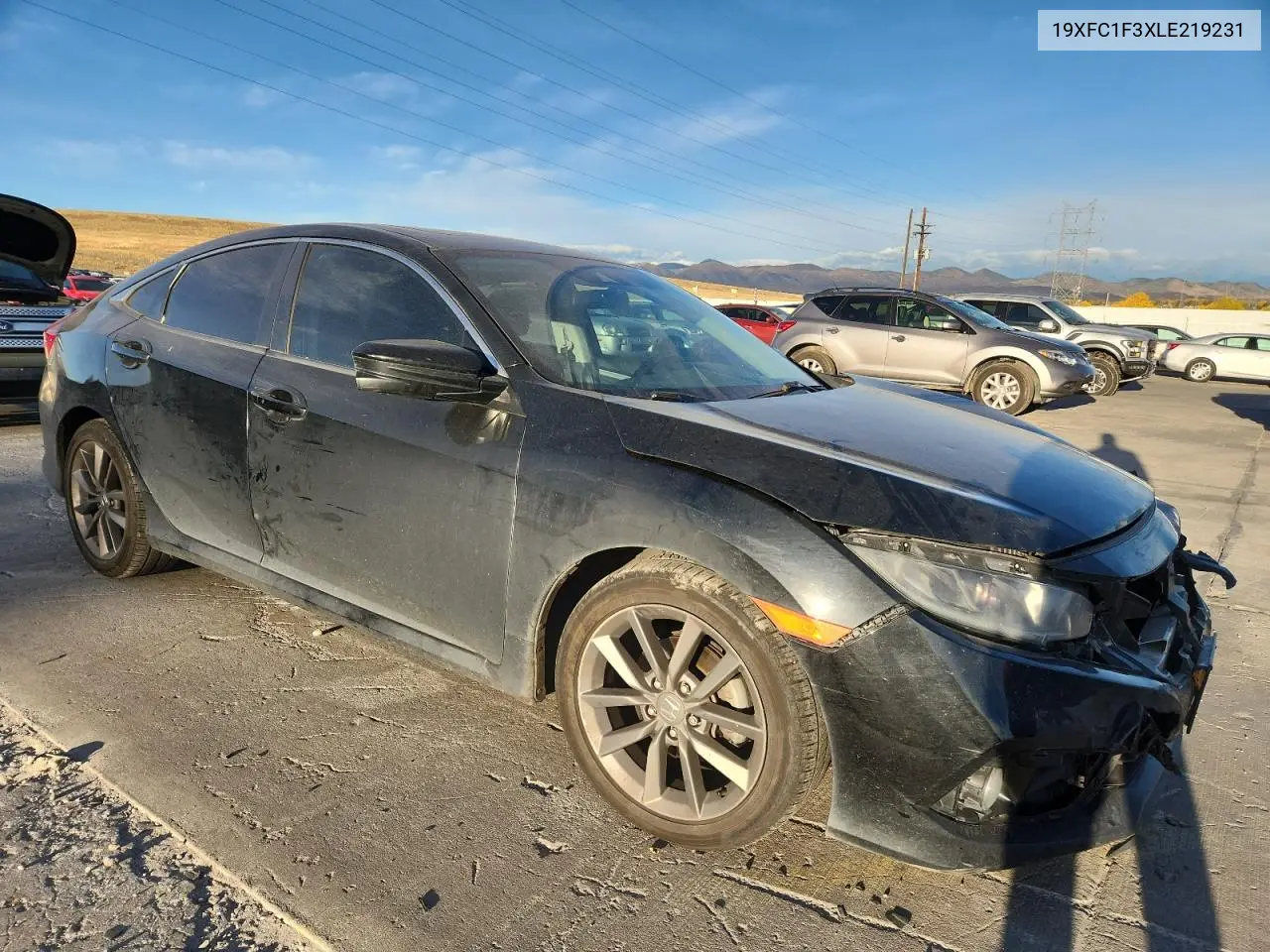 19XFC1F3XLE219231 2020 Honda Civic Ex