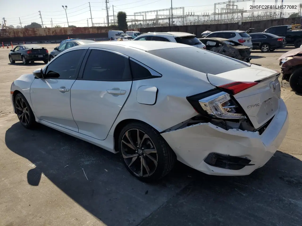 2HGFC2F81LH577082 2020 Honda Civic Sport
