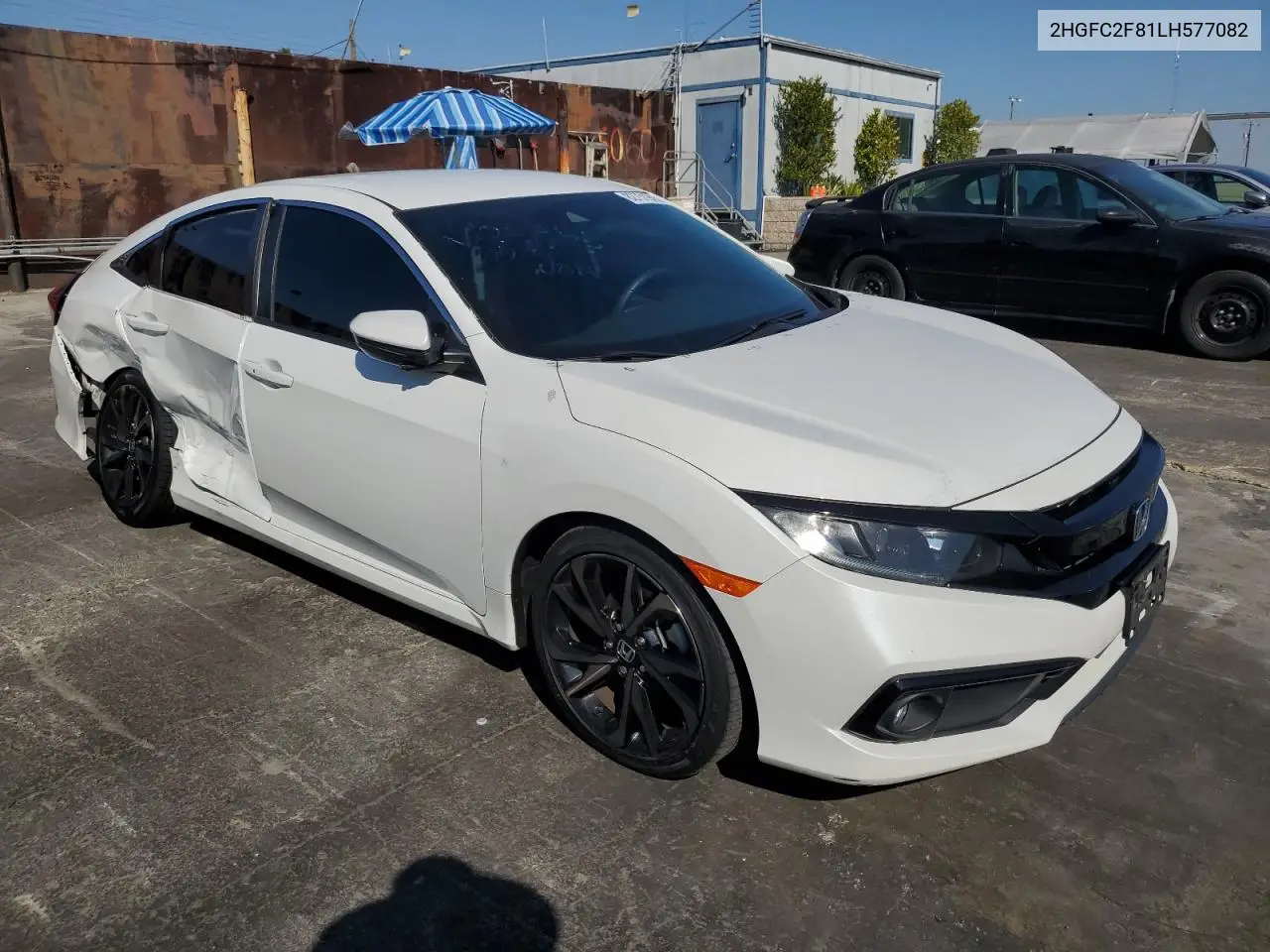 2HGFC2F81LH577082 2020 Honda Civic Sport