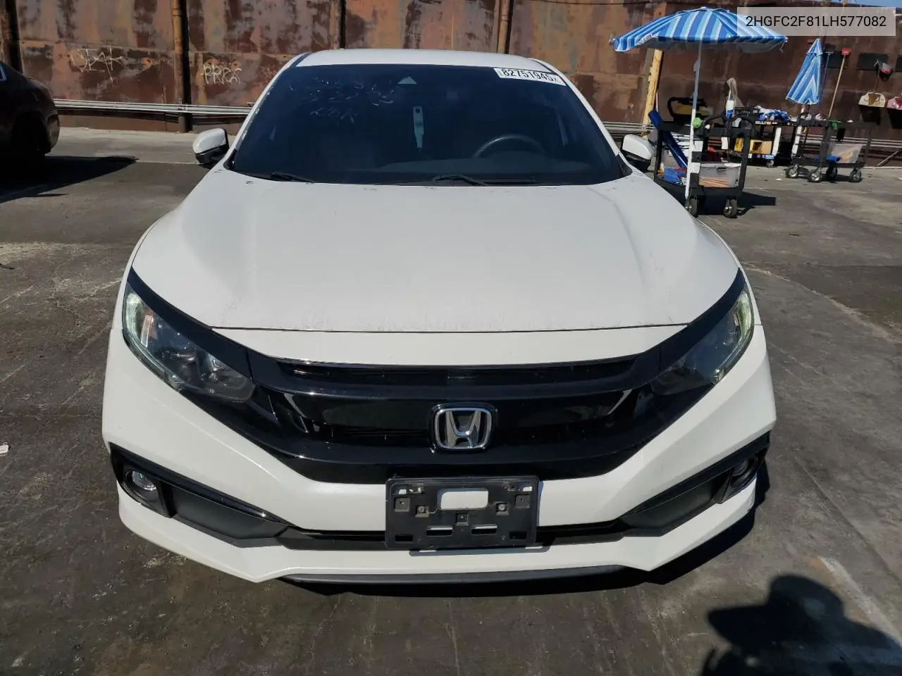 2HGFC2F81LH577082 2020 Honda Civic Sport