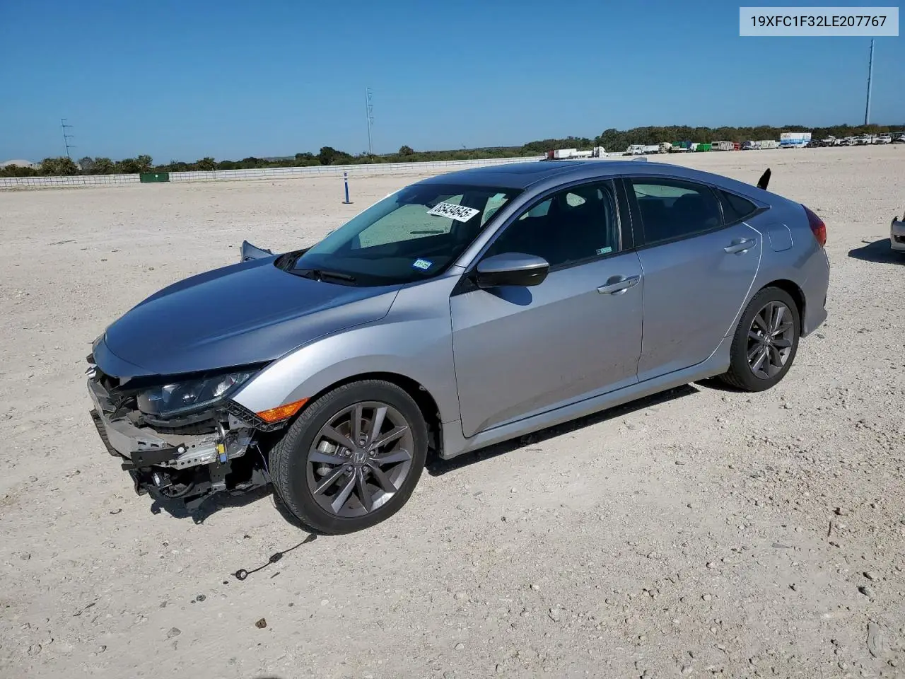 19XFC1F32LE207767 2020 Honda Civic Ex