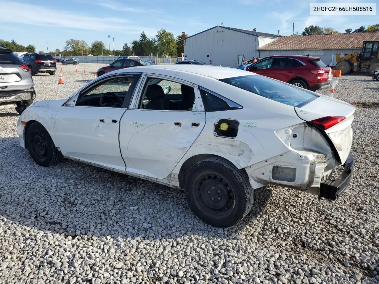 2HGFC2F66LH508516 2020 Honda Civic Lx