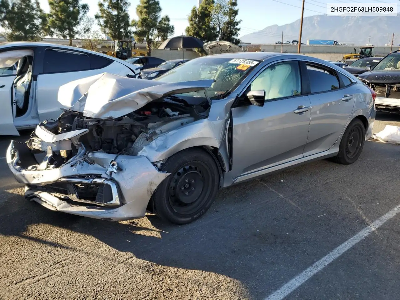 2HGFC2F63LH509848 2020 Honda Civic Lx