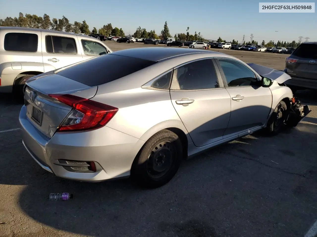 2HGFC2F63LH509848 2020 Honda Civic Lx