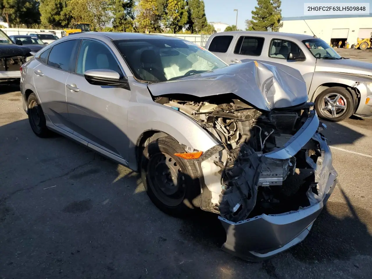 2HGFC2F63LH509848 2020 Honda Civic Lx