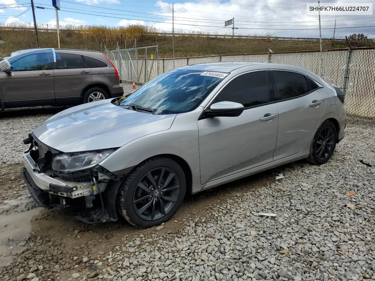 SHHFK7H66LU224707 2020 Honda Civic Ex