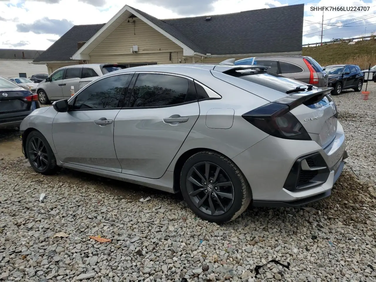 SHHFK7H66LU224707 2020 Honda Civic Ex