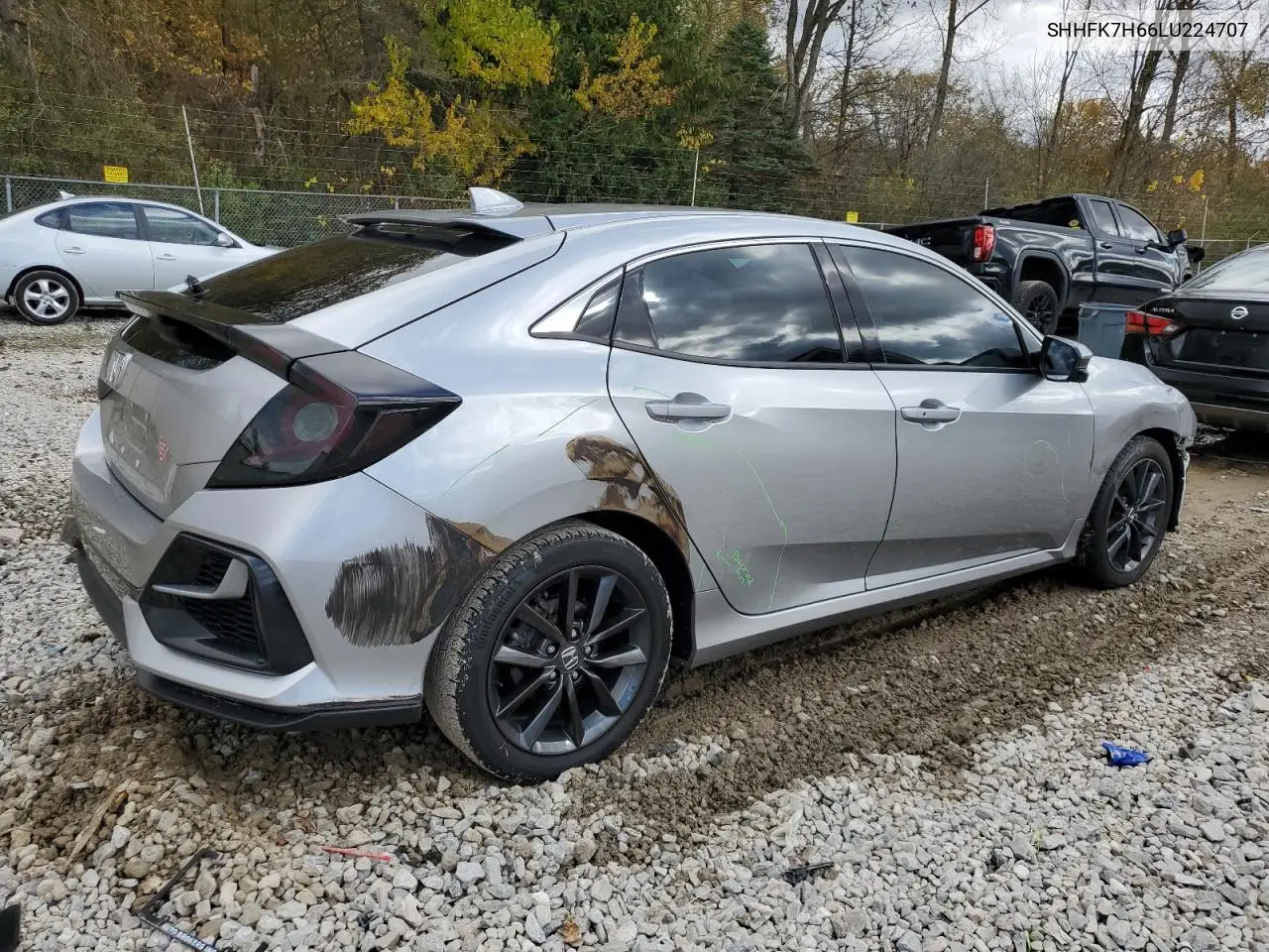 SHHFK7H66LU224707 2020 Honda Civic Ex