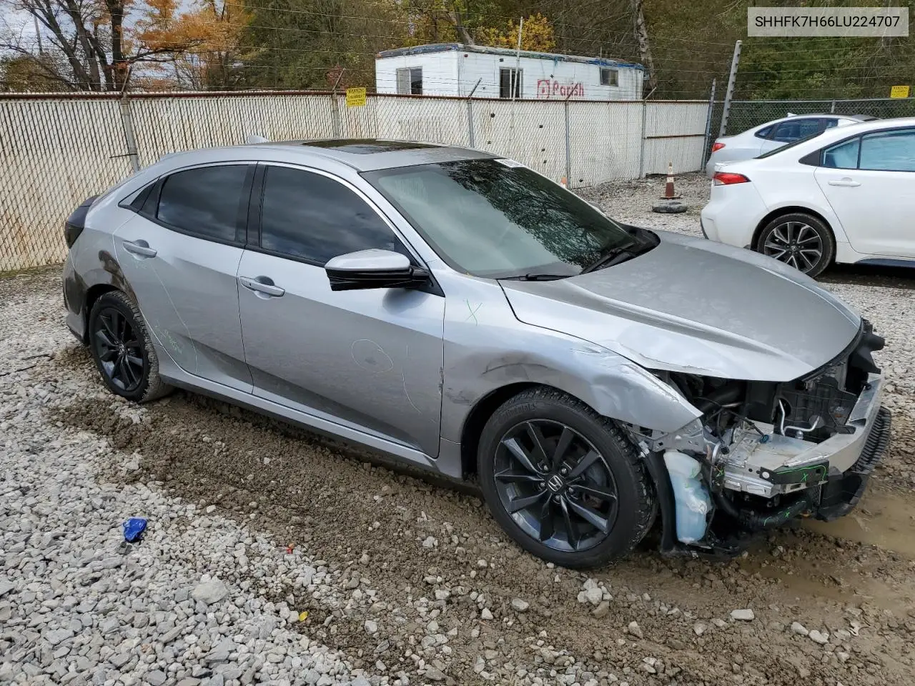 SHHFK7H66LU224707 2020 Honda Civic Ex