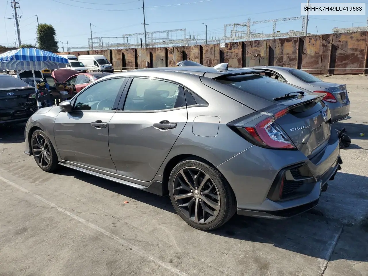 SHHFK7H49LU419683 2020 Honda Civic Sport