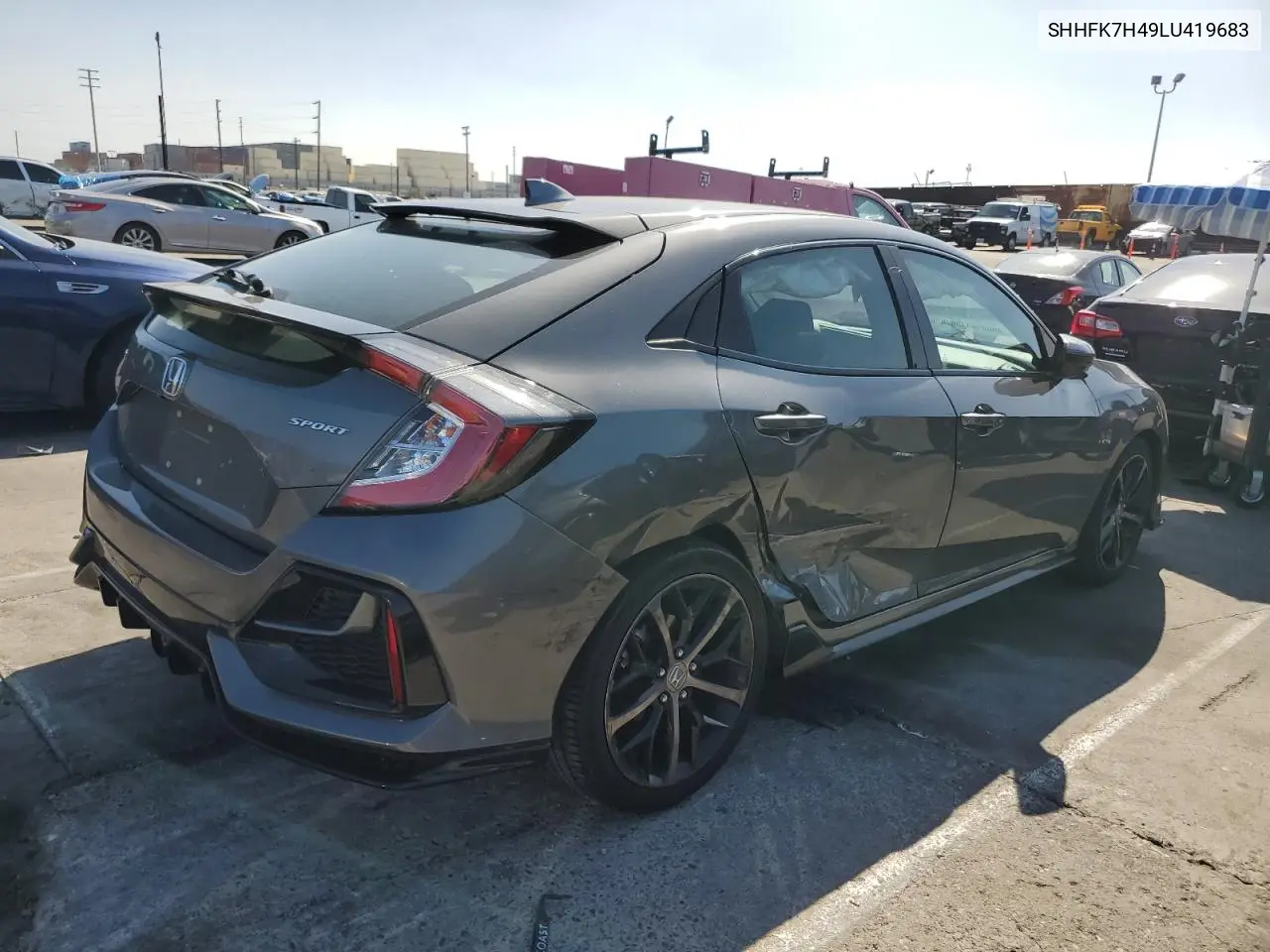 SHHFK7H49LU419683 2020 Honda Civic Sport
