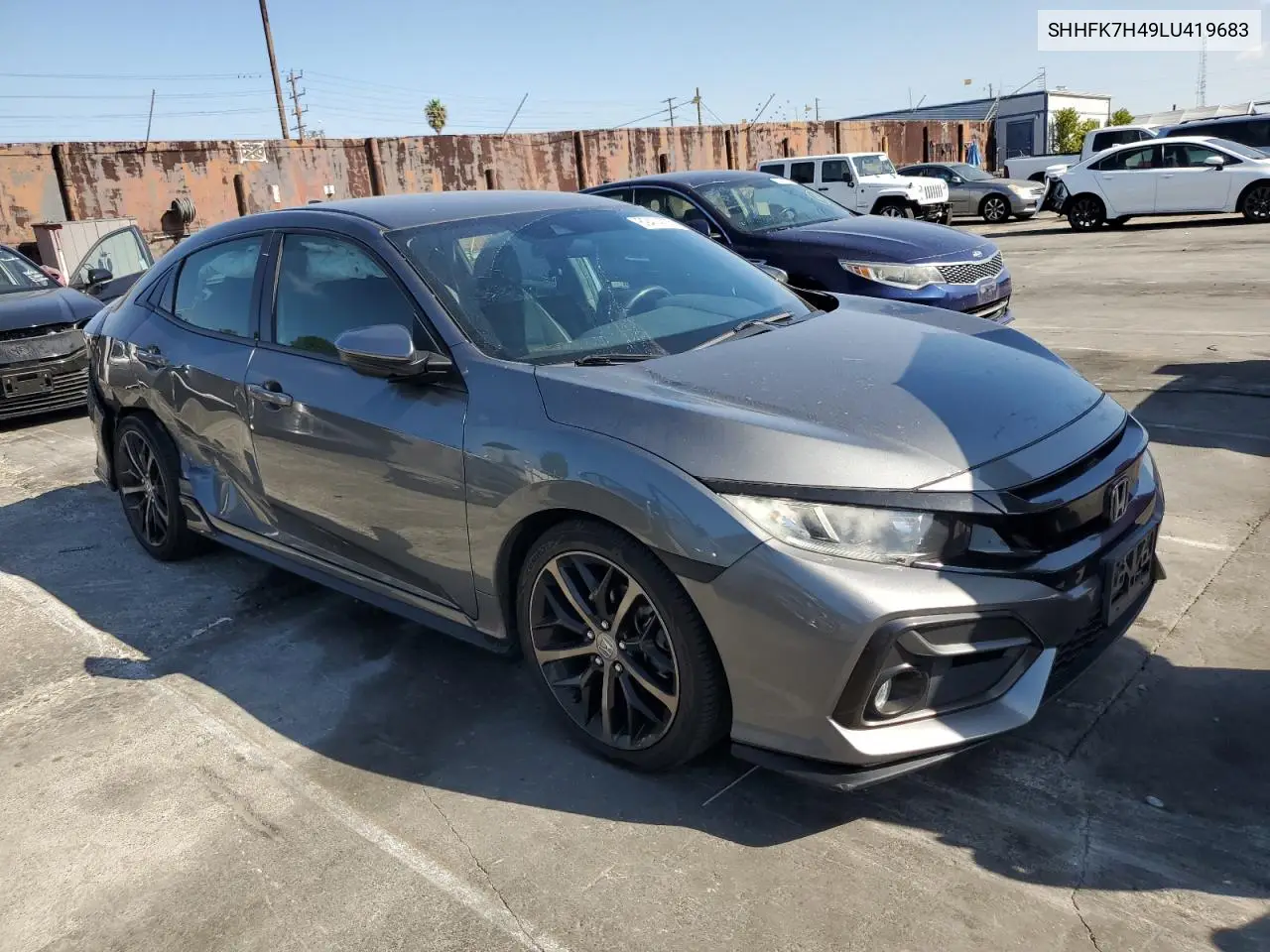 SHHFK7H49LU419683 2020 Honda Civic Sport