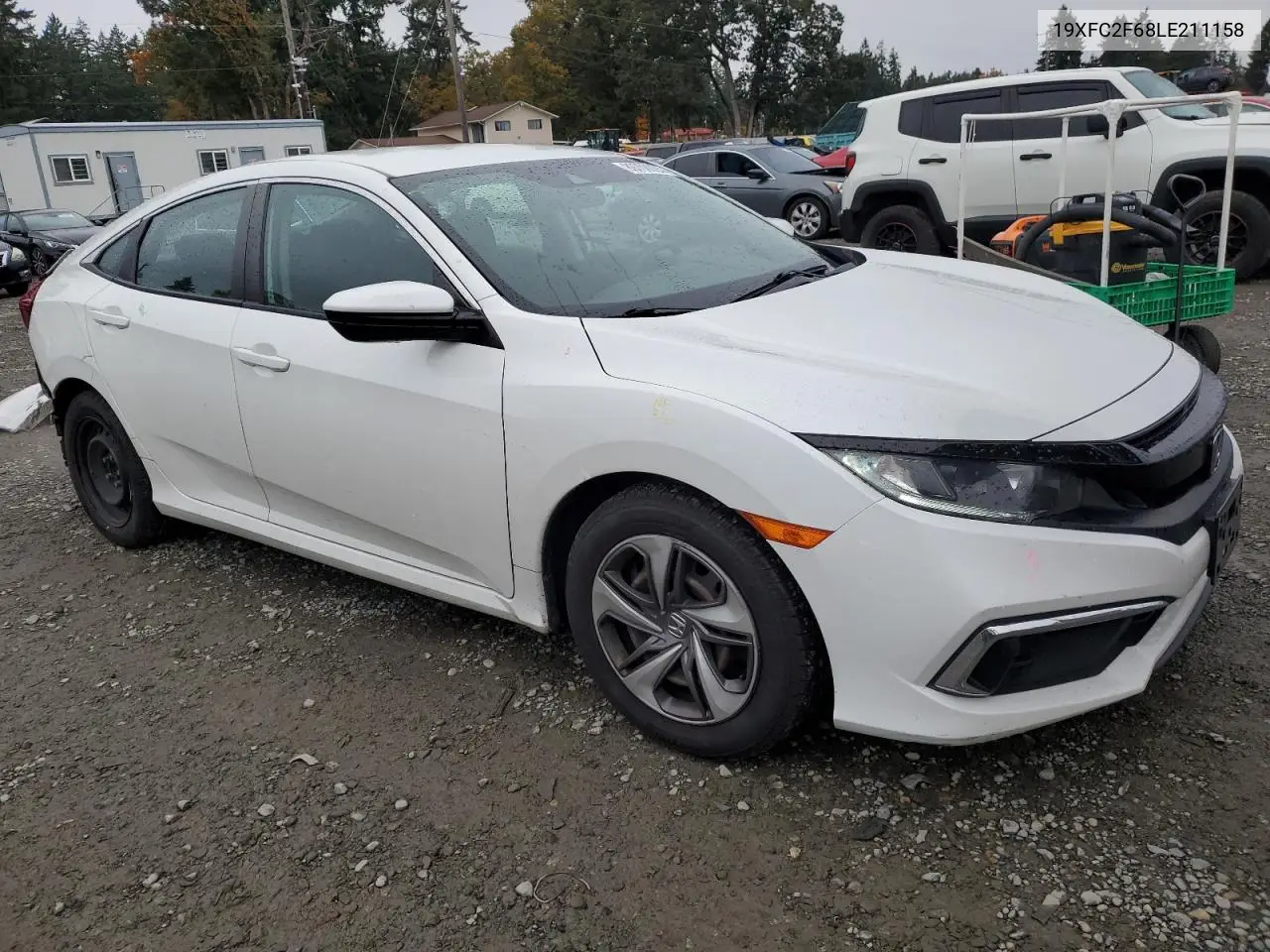 19XFC2F68LE211158 2020 Honda Civic Lx