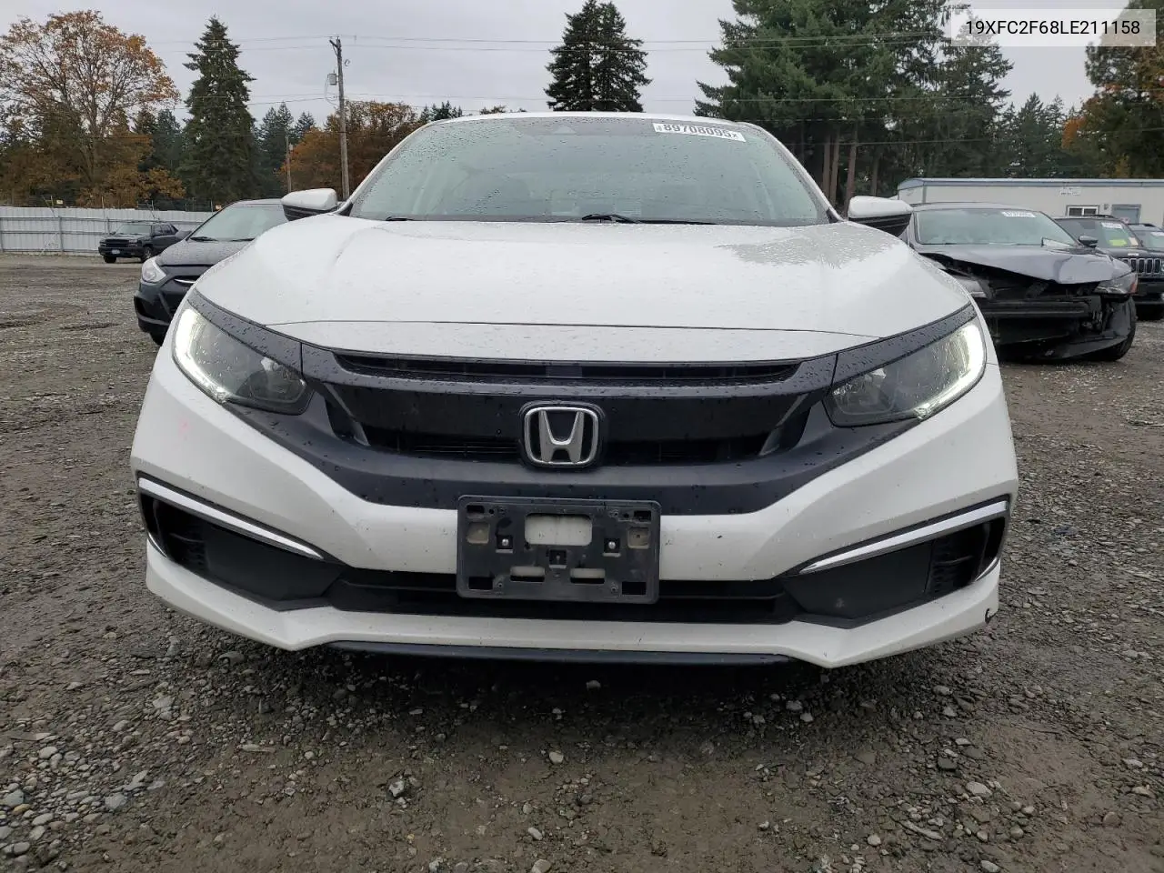 19XFC2F68LE211158 2020 Honda Civic Lx
