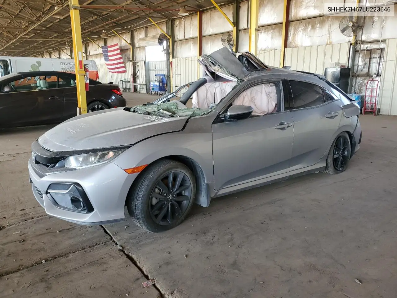 SHHFK7H67LU223646 2020 Honda Civic Ex