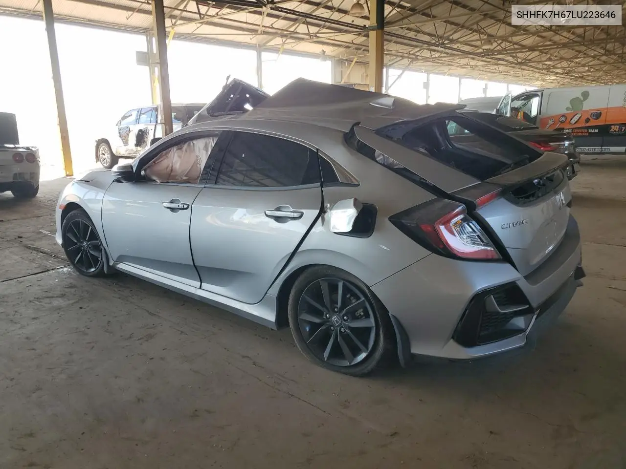 SHHFK7H67LU223646 2020 Honda Civic Ex