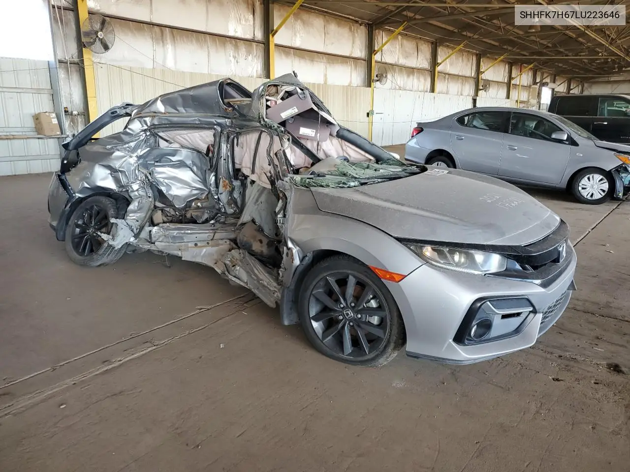 SHHFK7H67LU223646 2020 Honda Civic Ex