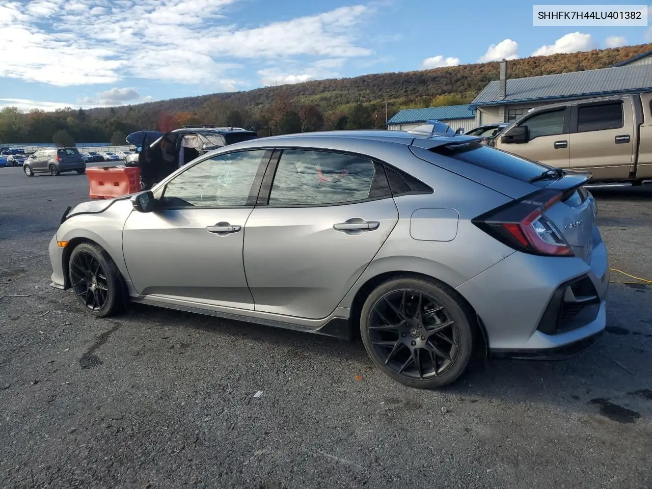 SHHFK7H44LU401382 2020 Honda Civic Sport