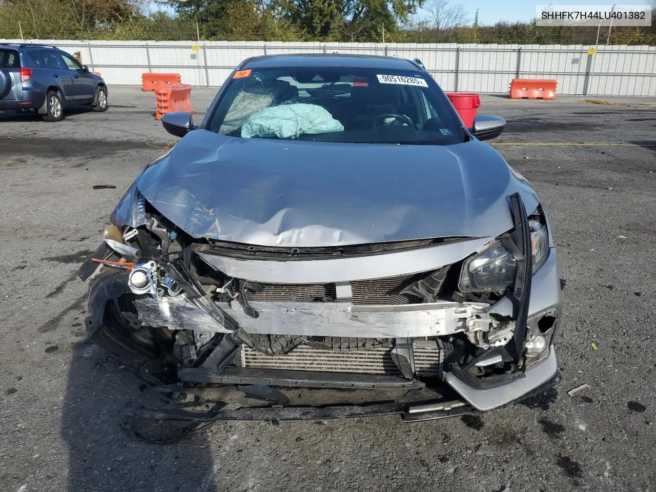 SHHFK7H44LU401382 2020 Honda Civic Sport