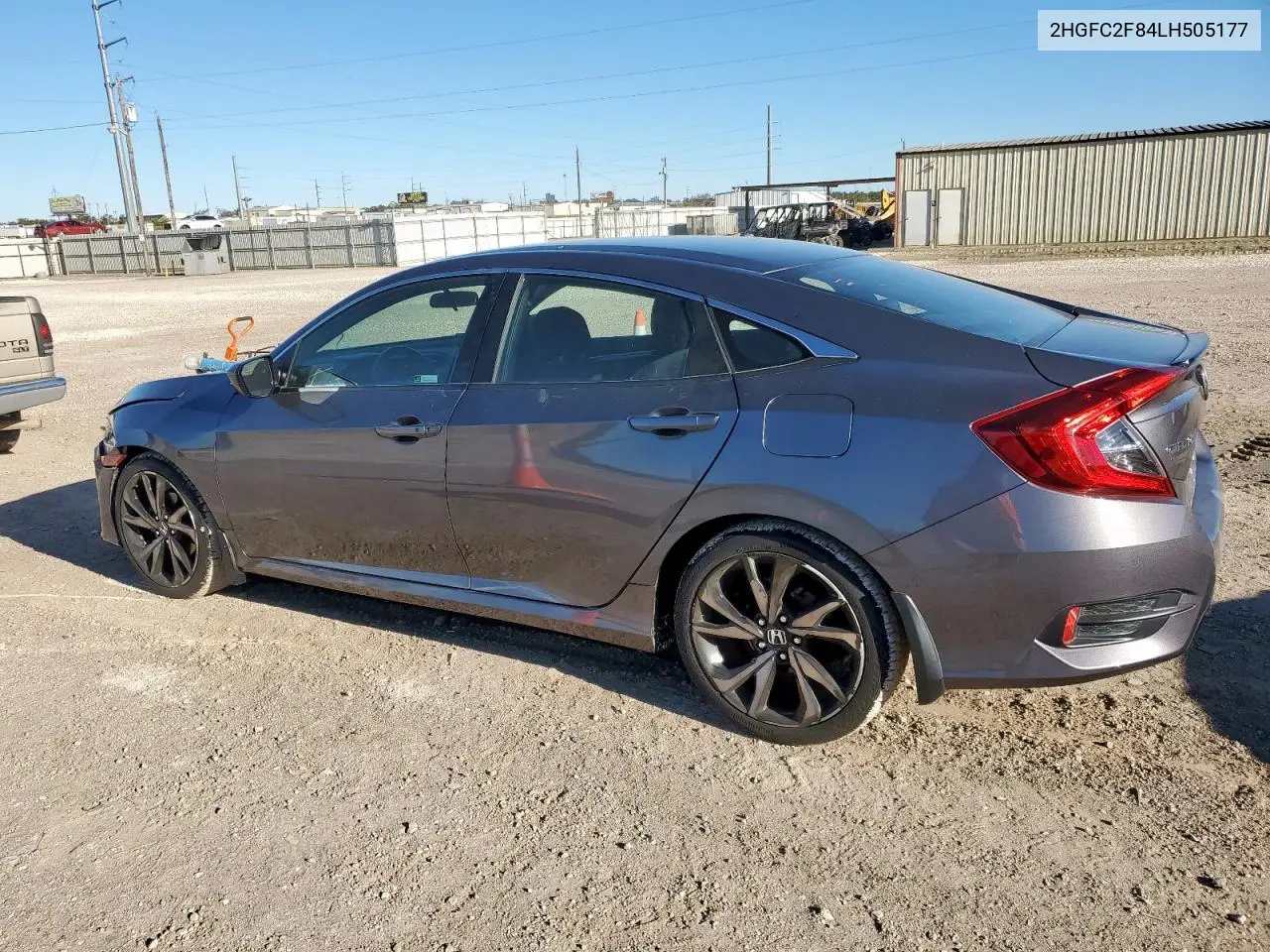 2HGFC2F84LH505177 2020 Honda Civic Sport