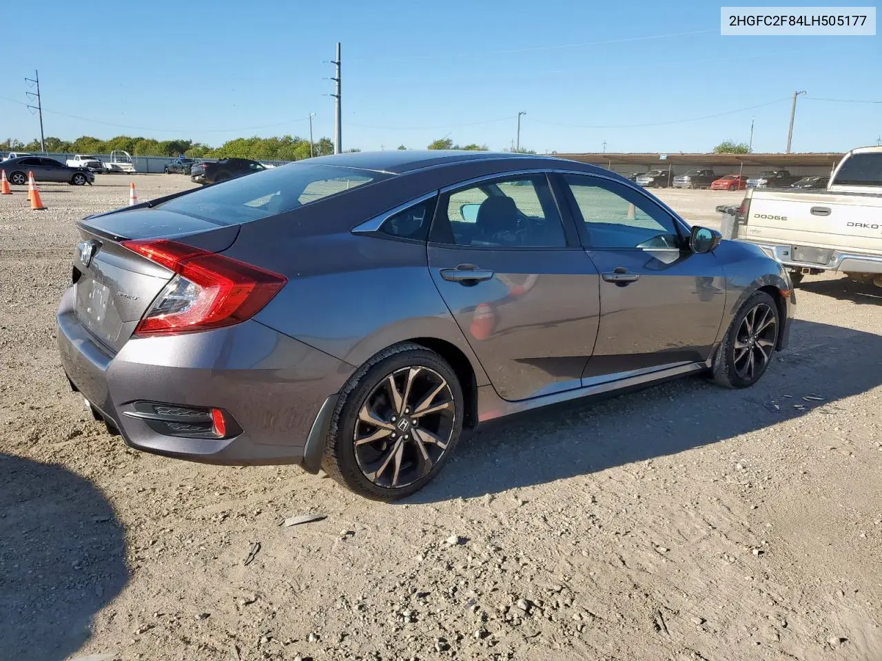 2HGFC2F84LH505177 2020 Honda Civic Sport