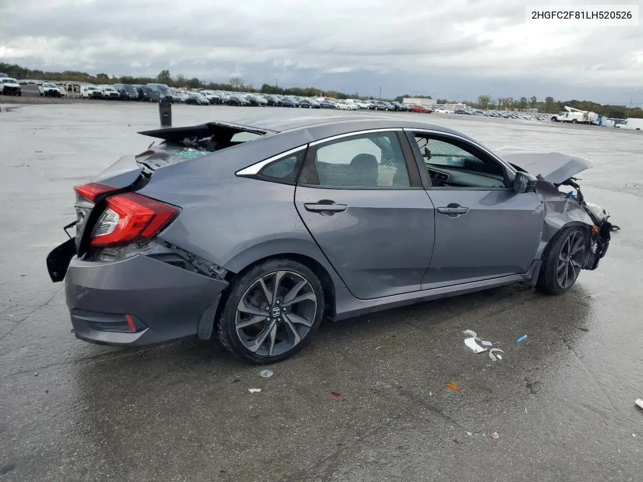 2HGFC2F81LH520526 2020 Honda Civic Sport