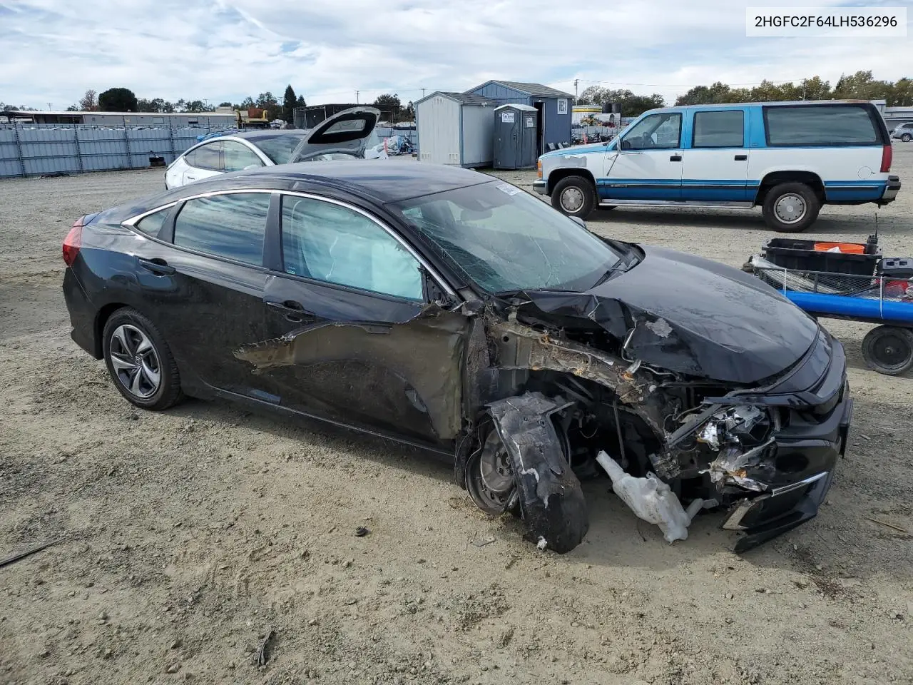 2HGFC2F64LH536296 2020 Honda Civic Lx