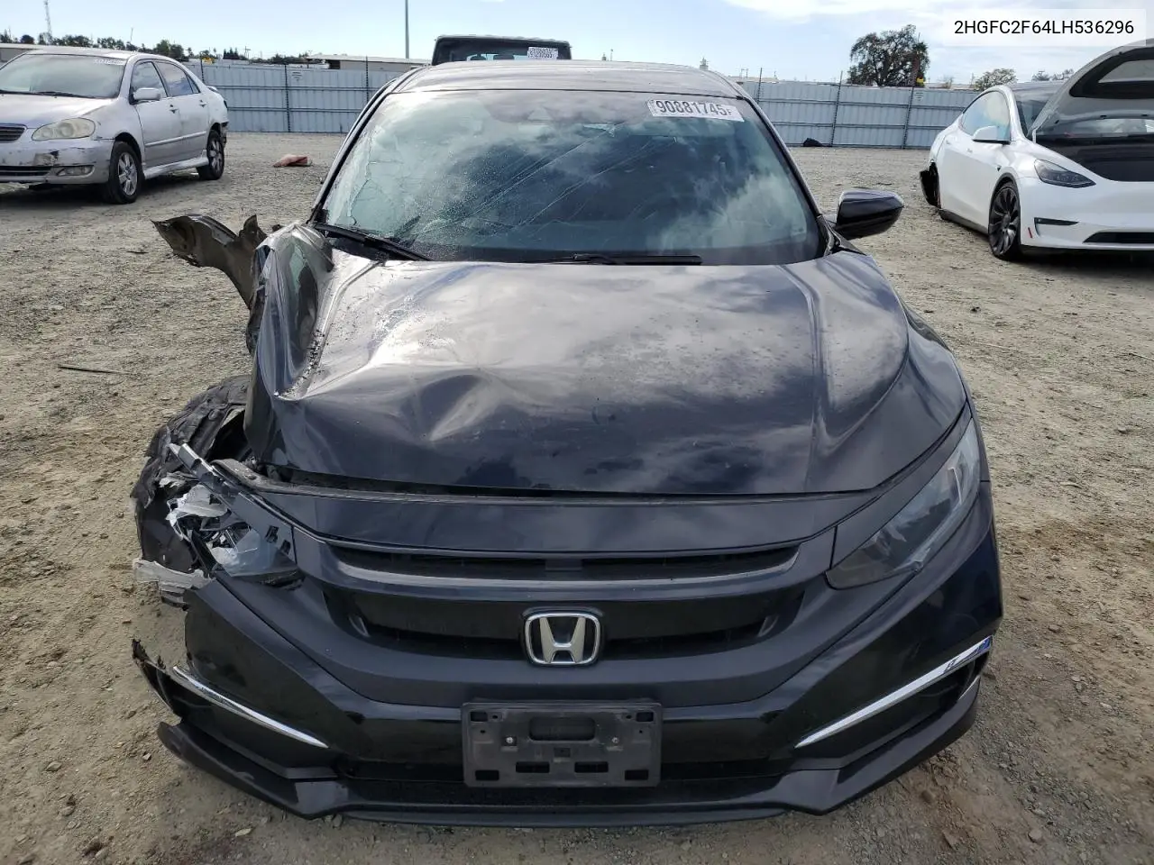 2HGFC2F64LH536296 2020 Honda Civic Lx