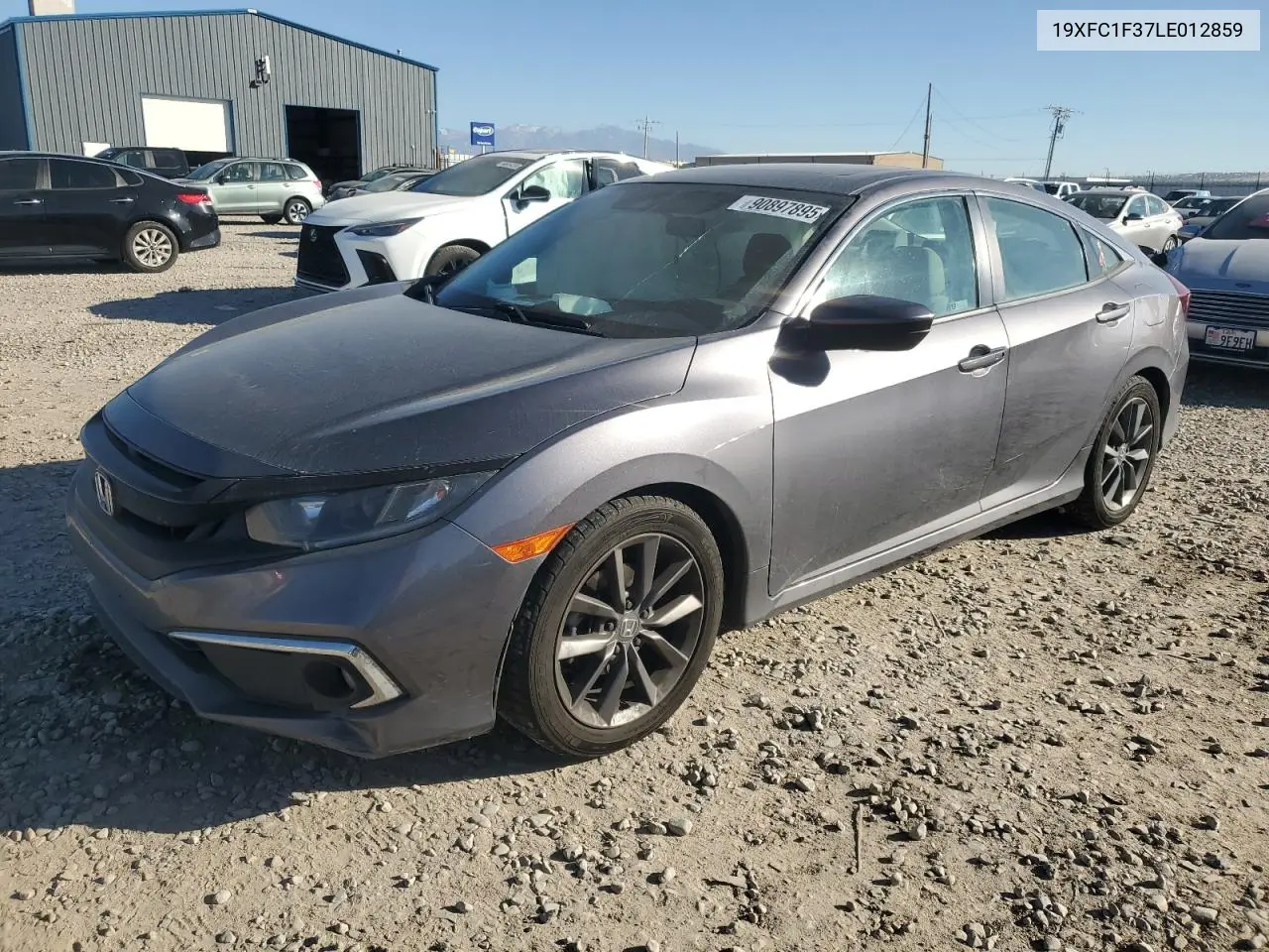 19XFC1F37LE012859 2020 Honda Civic Ex