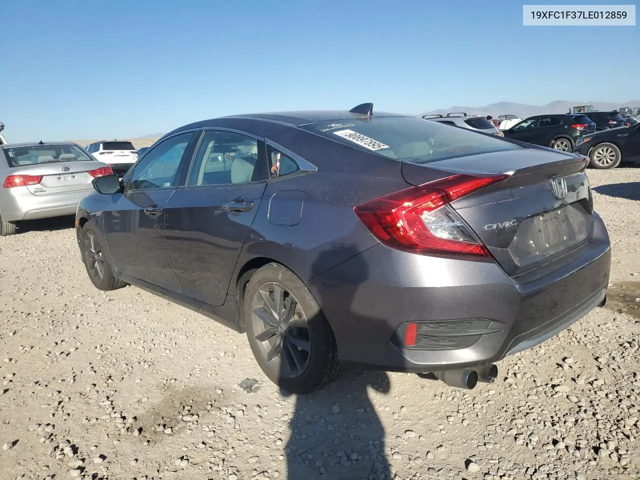 19XFC1F37LE012859 2020 Honda Civic Ex