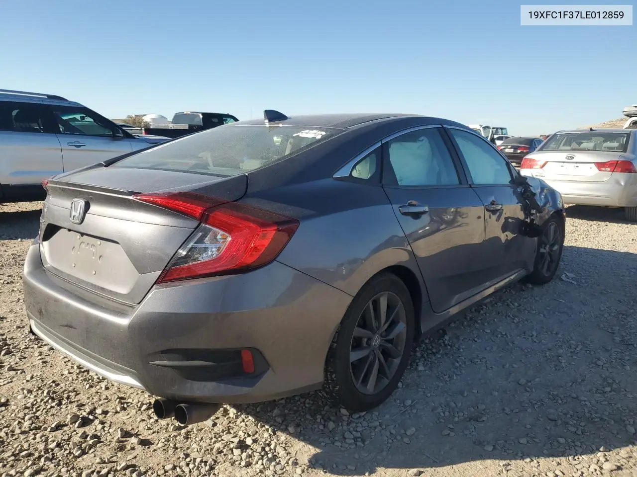 19XFC1F37LE012859 2020 Honda Civic Ex