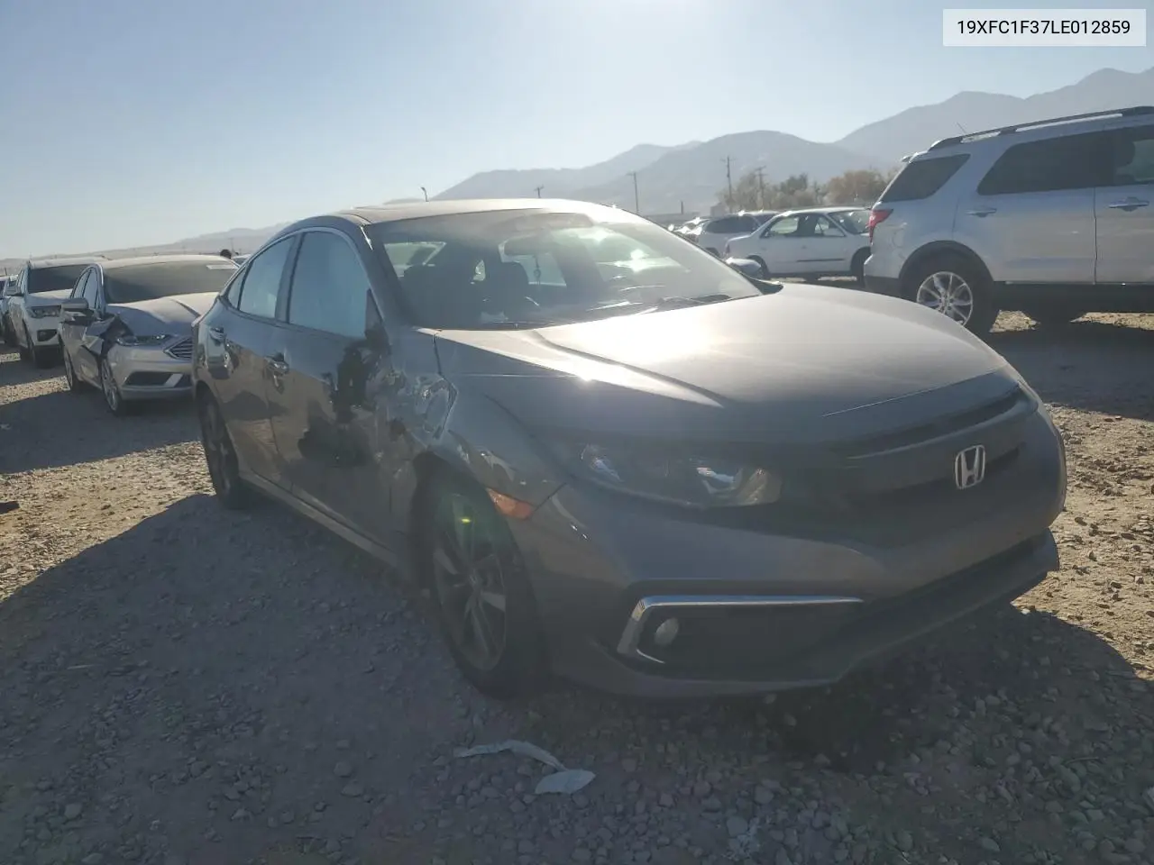 19XFC1F37LE012859 2020 Honda Civic Ex