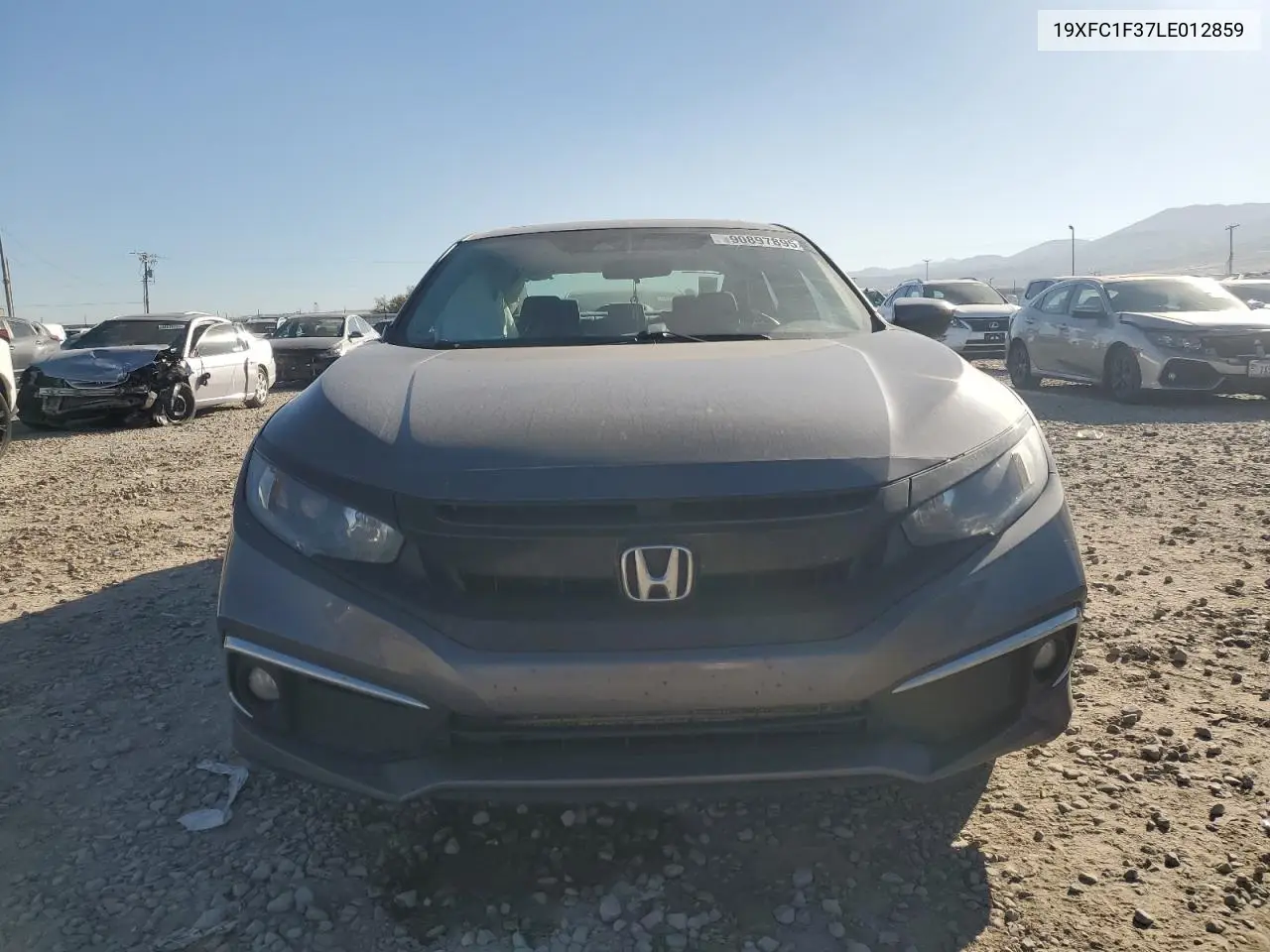 19XFC1F37LE012859 2020 Honda Civic Ex