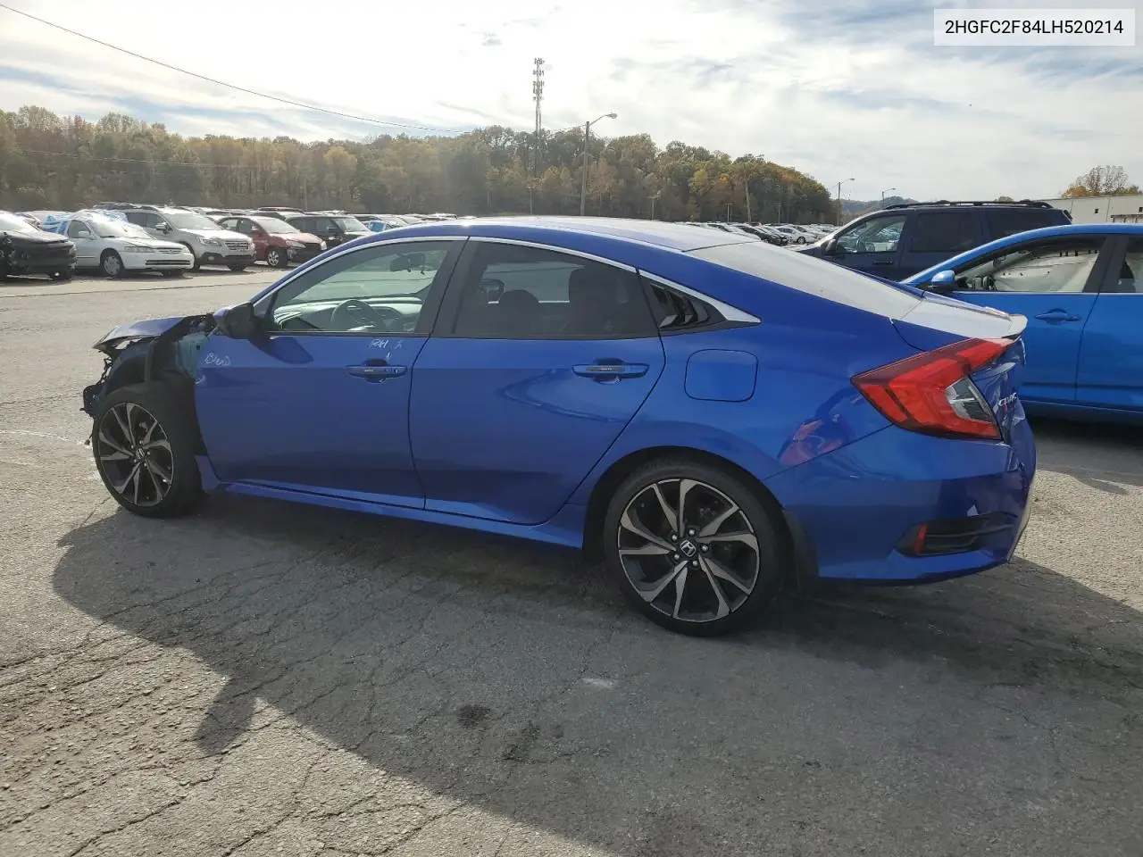 2HGFC2F84LH520214 2020 Honda Civic Sport