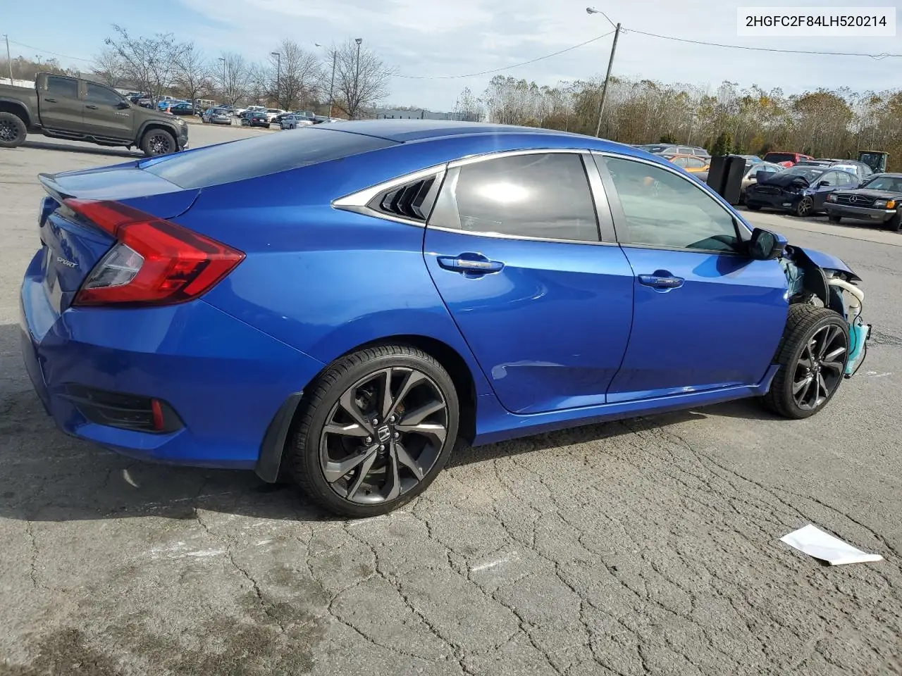 2HGFC2F84LH520214 2020 Honda Civic Sport