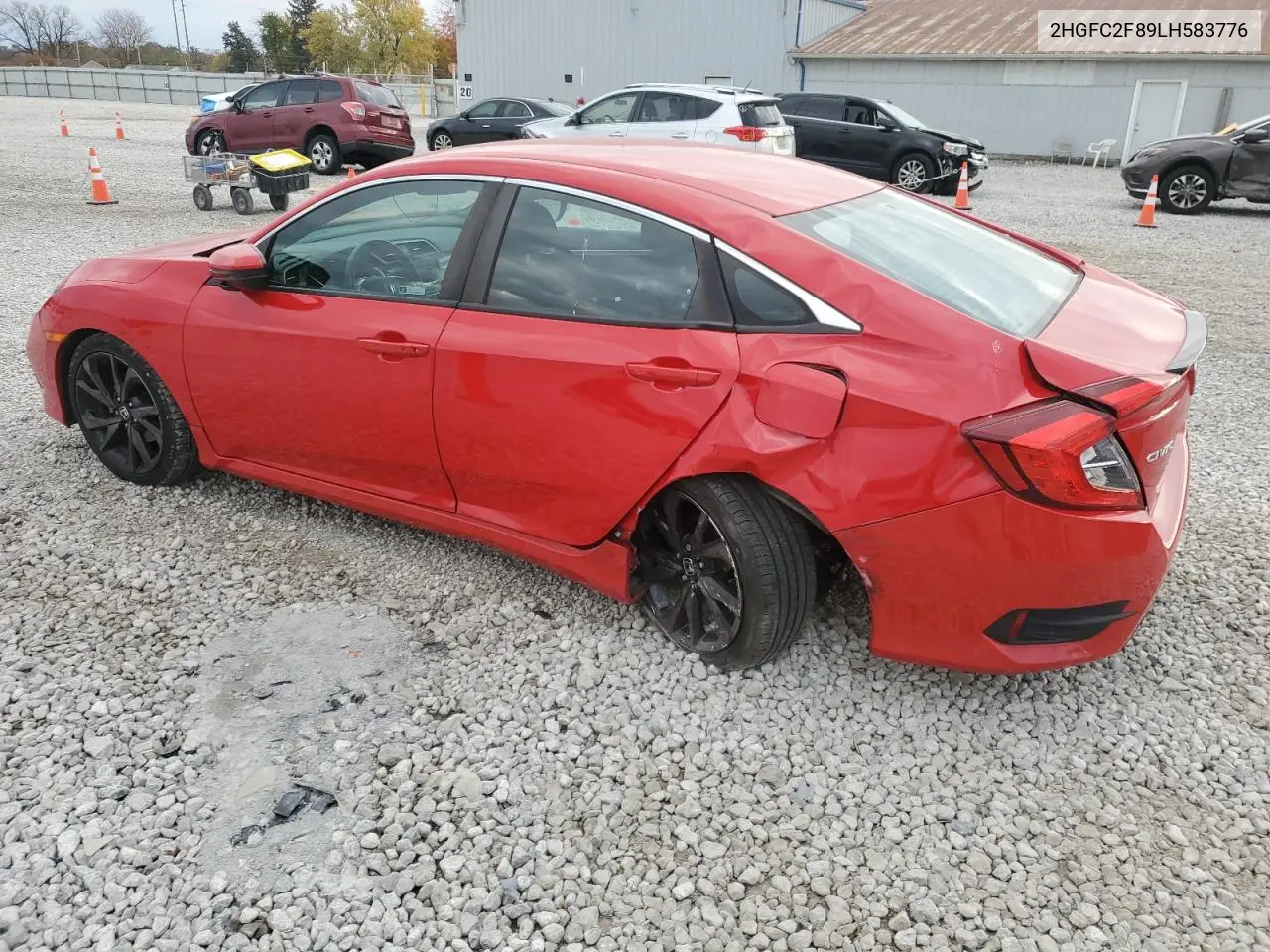 2HGFC2F89LH583776 2020 Honda Civic Sport