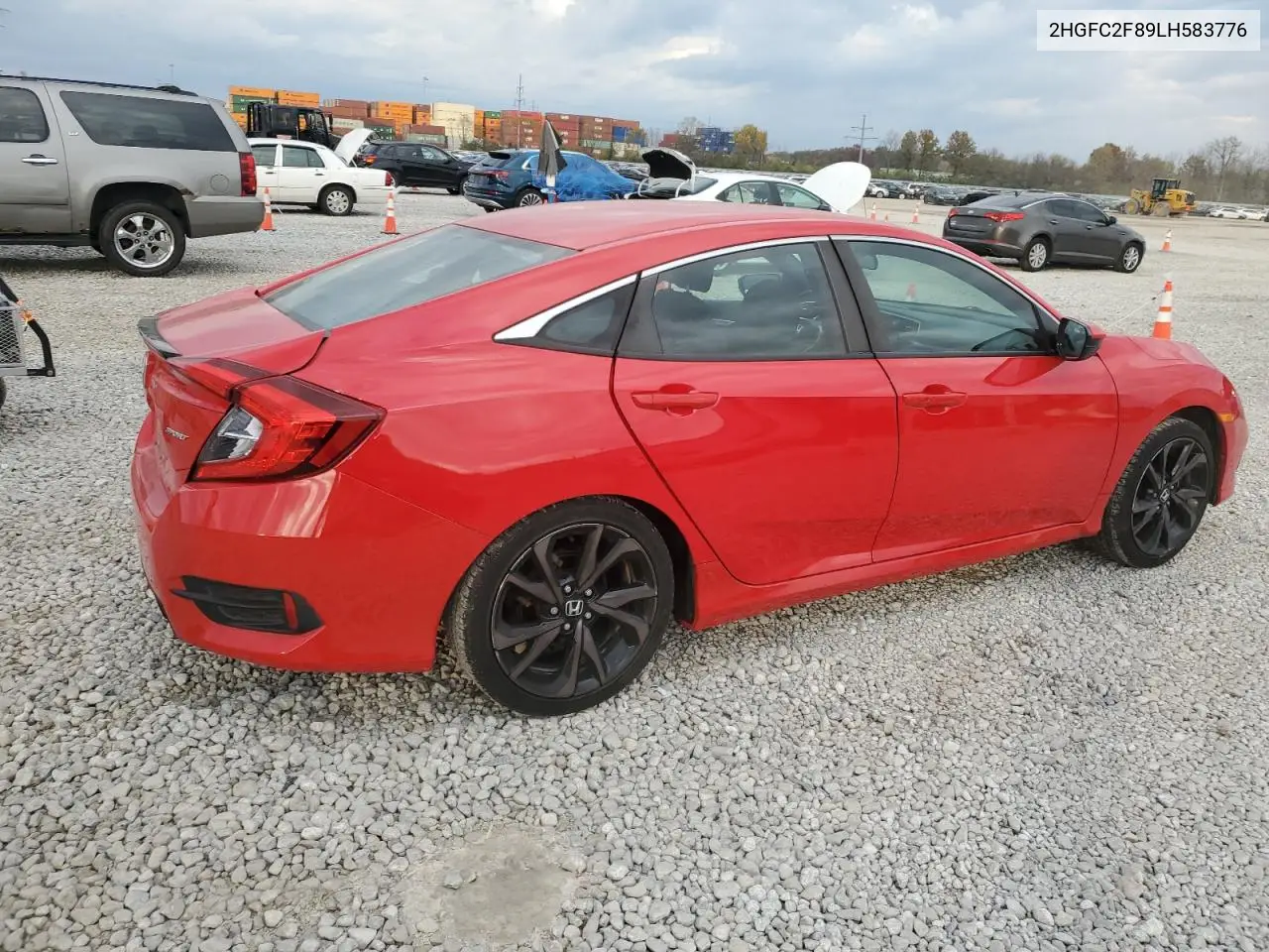 2HGFC2F89LH583776 2020 Honda Civic Sport