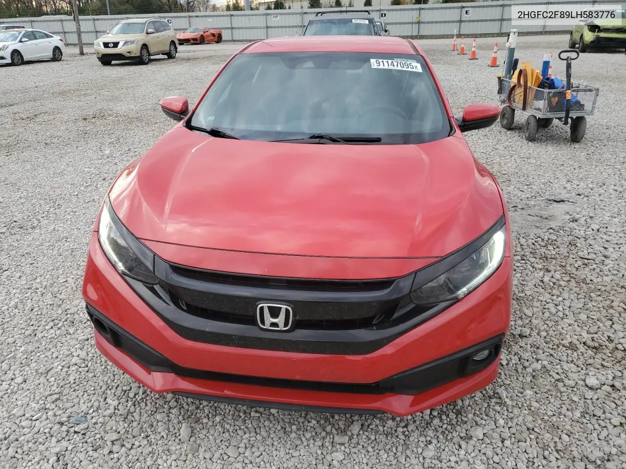 2HGFC2F89LH583776 2020 Honda Civic Sport