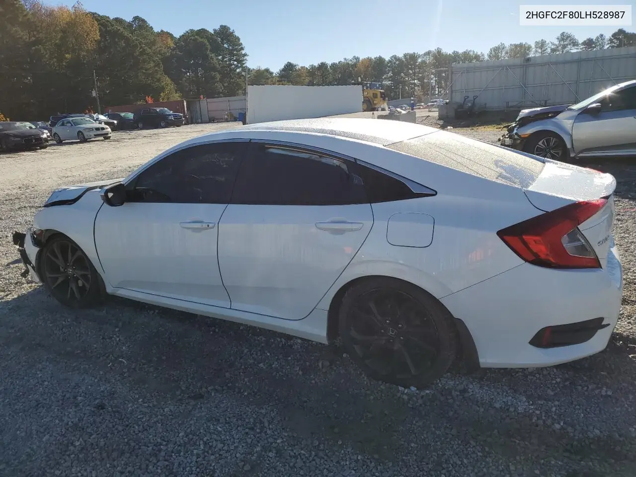 2HGFC2F80LH528987 2020 Honda Civic Sport
