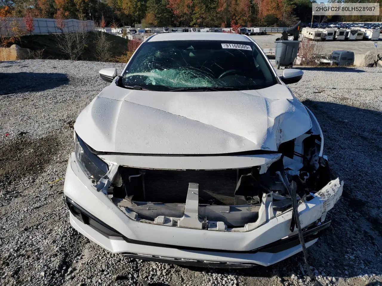 2HGFC2F80LH528987 2020 Honda Civic Sport