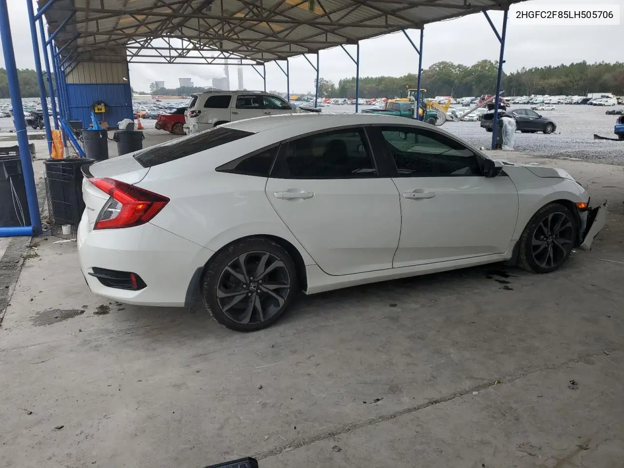 2HGFC2F85LH505706 2020 Honda Civic Sport
