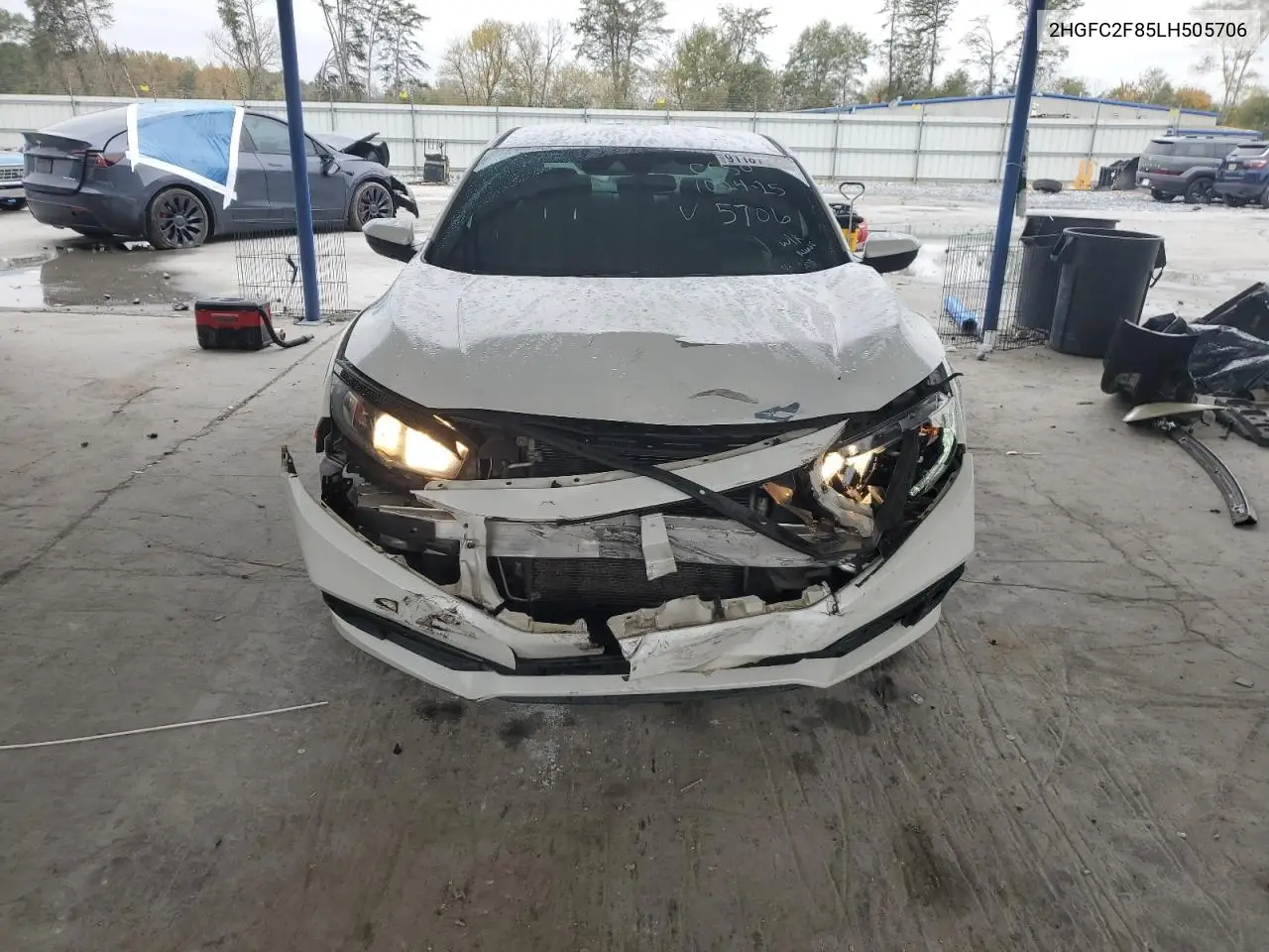 2HGFC2F85LH505706 2020 Honda Civic Sport