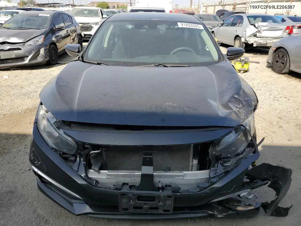 19XFC2F69LE206387 2020 Honda Civic Lx