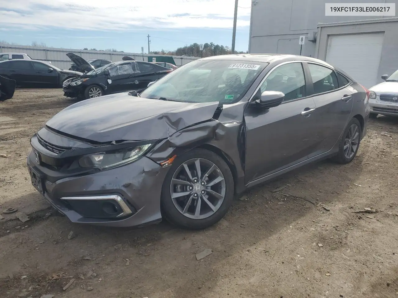 19XFC1F33LE006217 2020 Honda Civic Ex