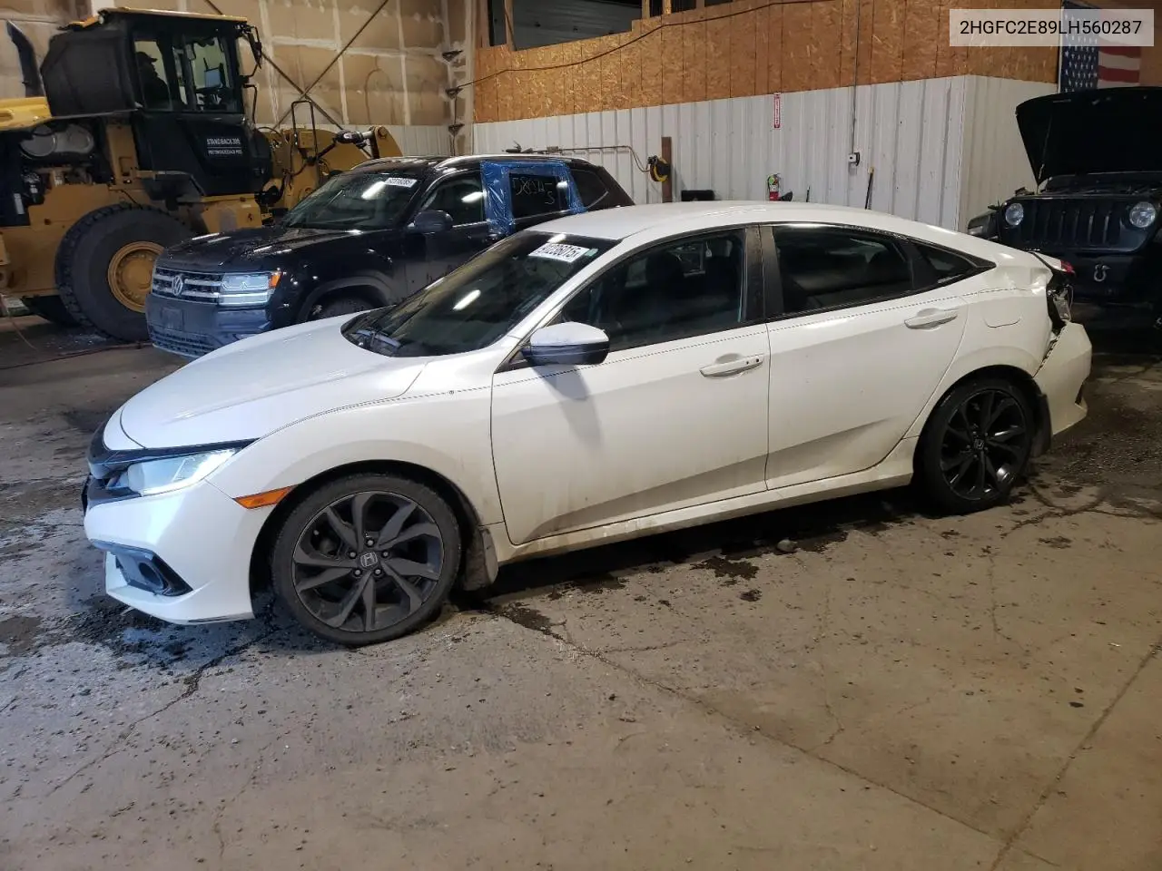 2HGFC2E89LH560287 2020 Honda Civic Sport