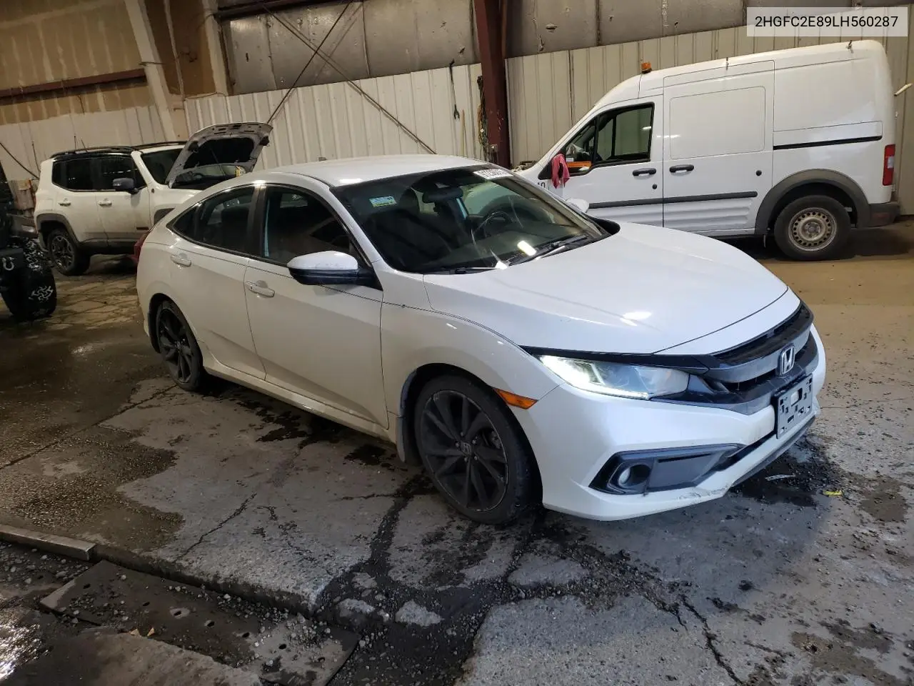 2HGFC2E89LH560287 2020 Honda Civic Sport