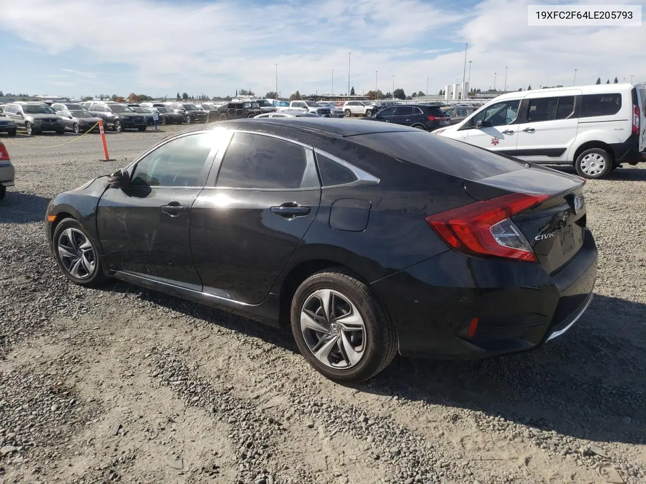 19XFC2F64LE205793 2020 Honda Civic Lx